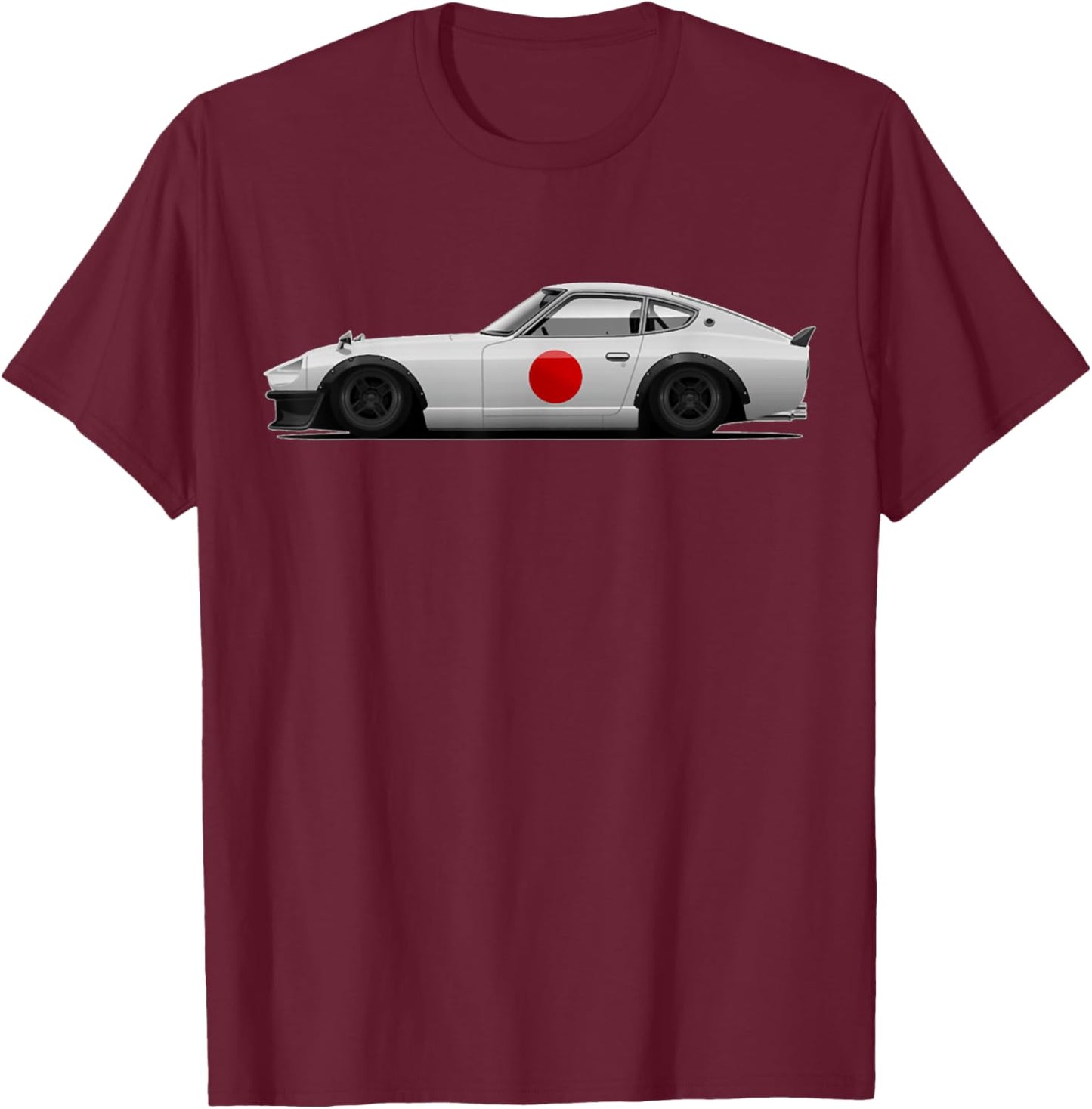 280z 240z S30 Sports Car T-Shirt - T-Shirt | Maroon