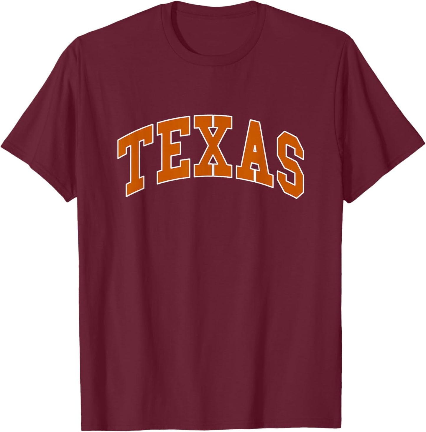 TEXAS - Throwback Design - Classic T-Shirt - T-Shirt | Maroon