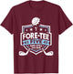 45th Birthday Fore- Five Still on Par 45th Golf Birthday T-Shirt - T-Shirt | Maroon