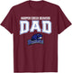 Harper Creek Beavers Logo Dad HS T-Shirt - T-Shirt | Maroon