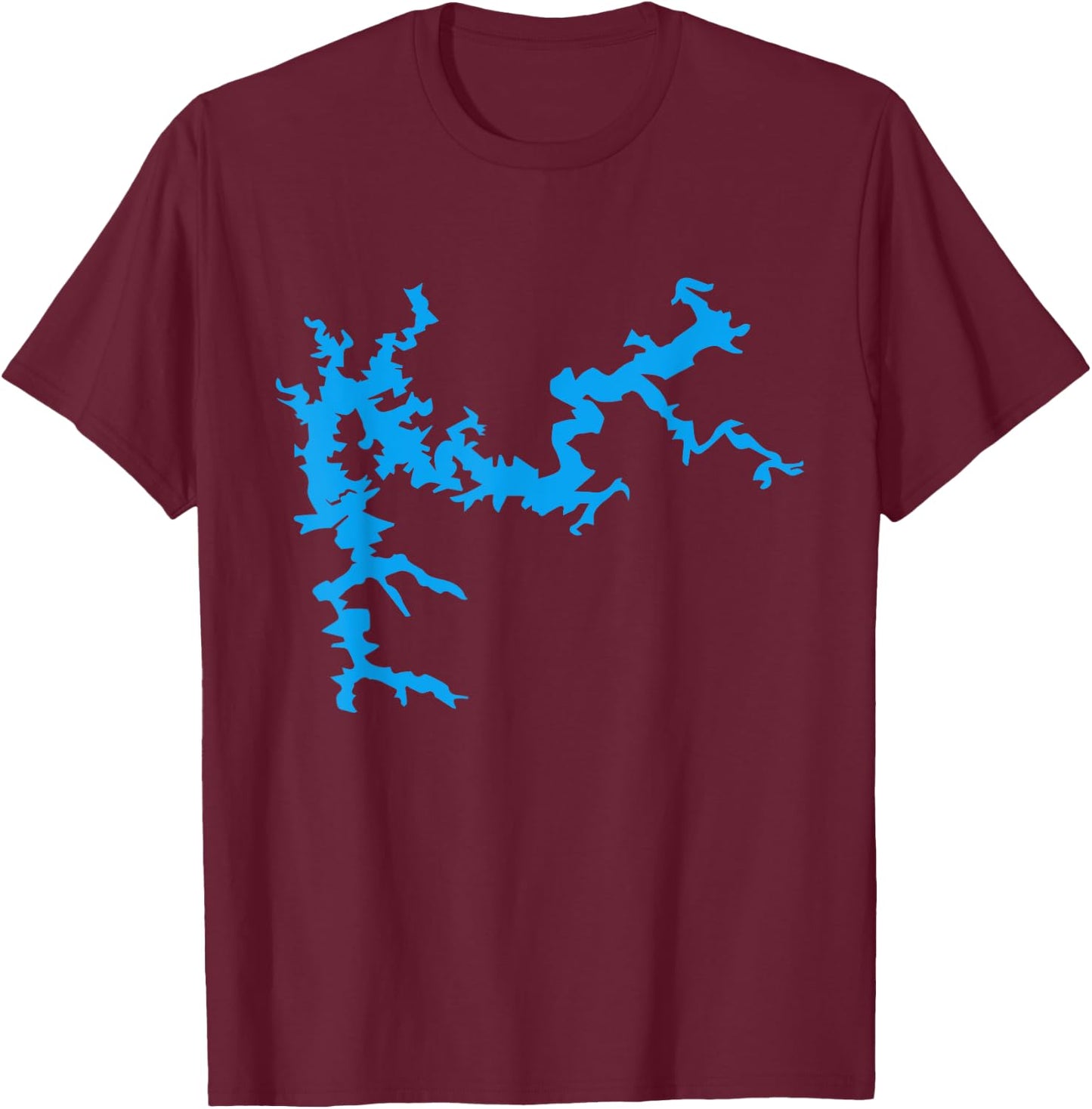 Cool Allatoona Lake Georgia Home State T-Shirt - T-Shirt | Maroon