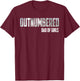Outnumbered Dad of Girls Shirt for Dads with Girls T-Shirt - T-Shirt | Maroon