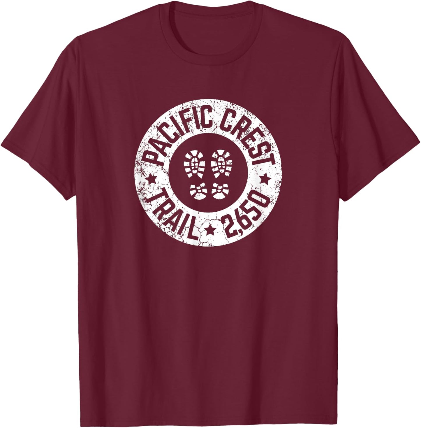 Pacific Crest Trail T-Shirt - T-Shirt | Maroon