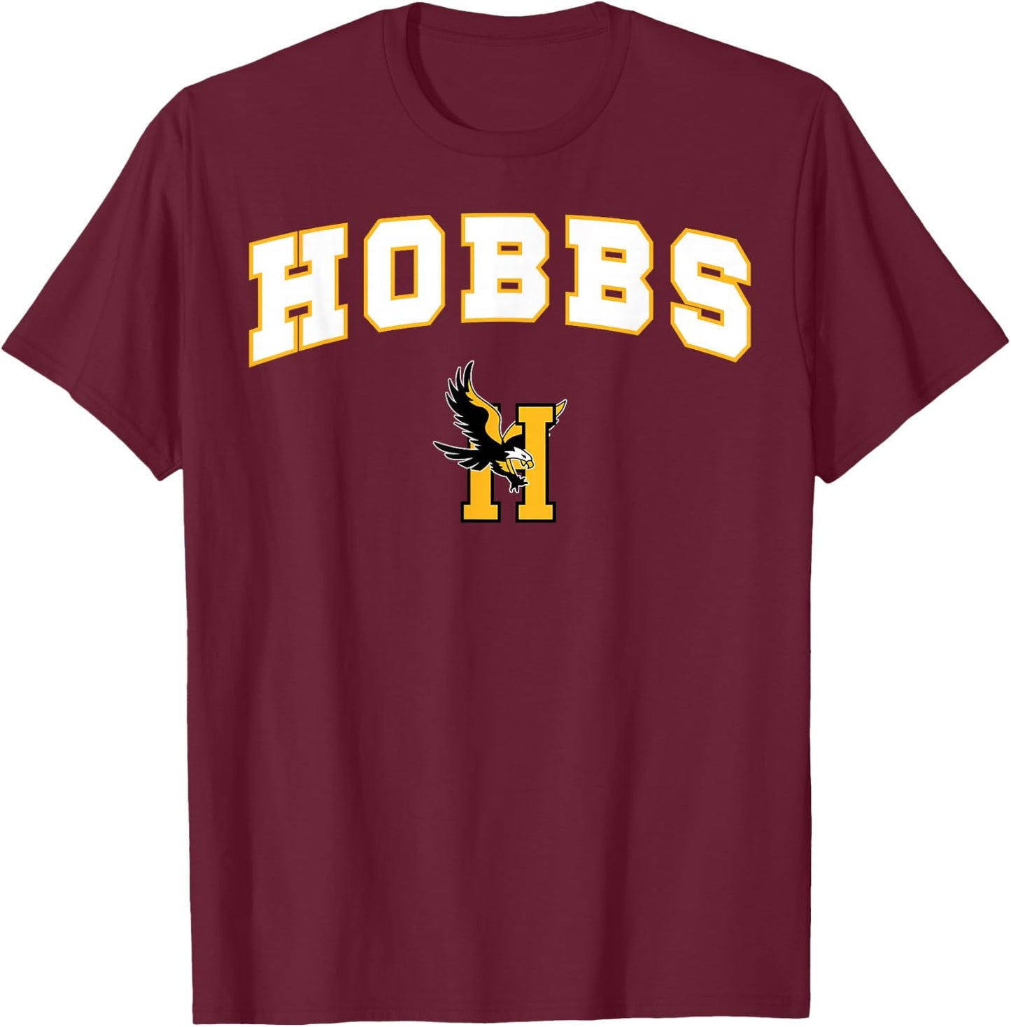 Hobbs High School Eagles C2 T-Shirt - T-Shirt | Maroon
