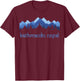 Kathmandu Nepal Mount Everest Mountain Outdoor Hiking Lover T-Shirt - T-Shirt | Maroon