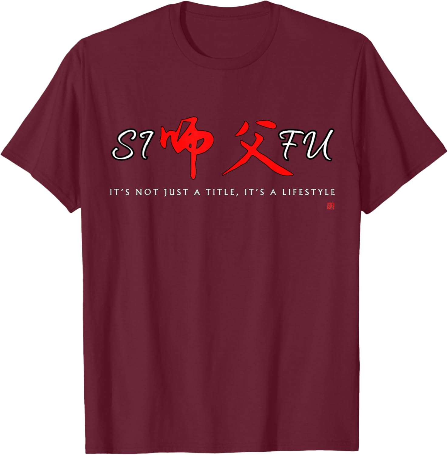 SiFu lifestyle T-Shirt - T-Shirt | Maroon