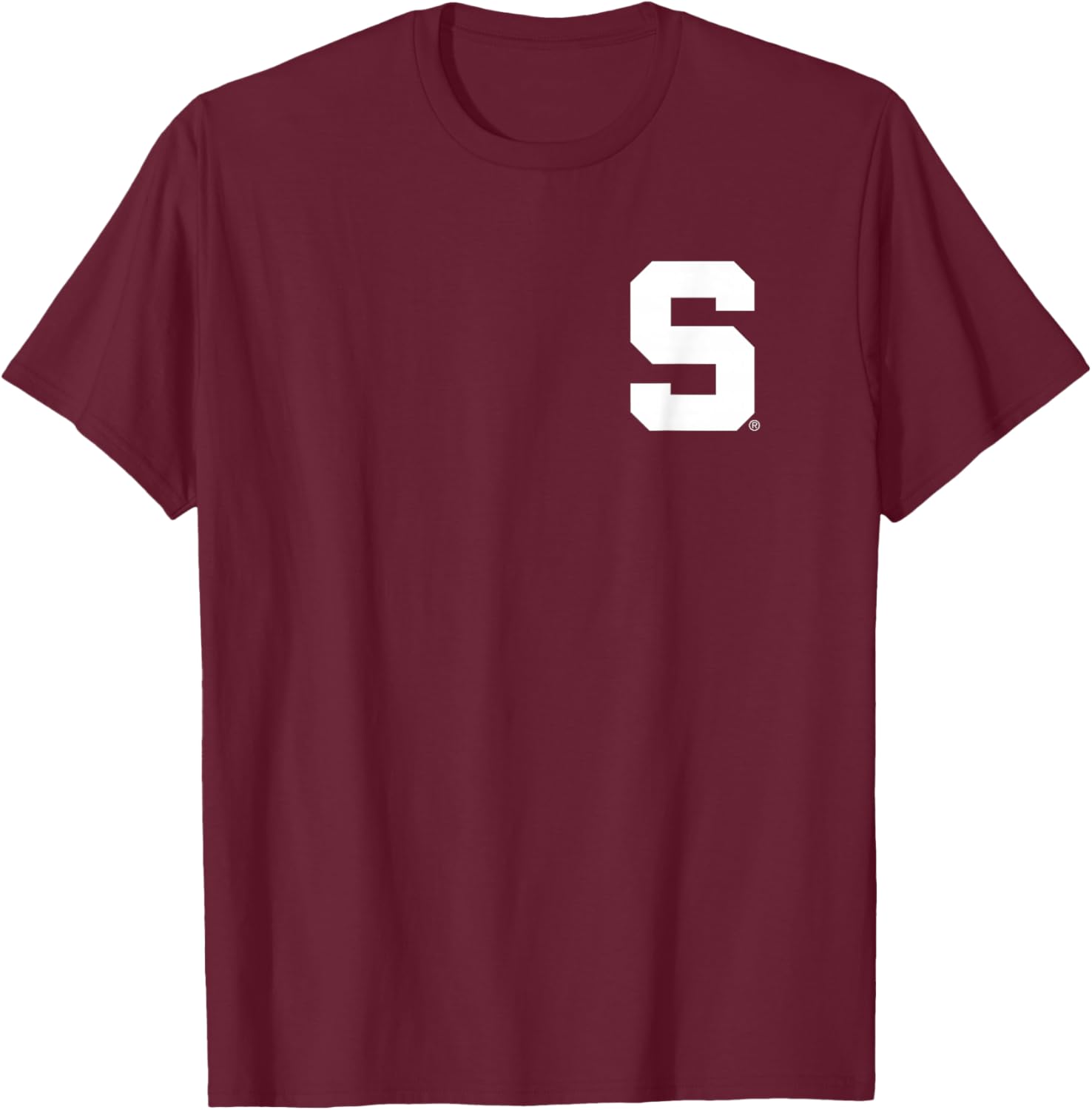 Michigan State Spartans Front/Back Icon Officially Licensed T-Shirt - T-Shirt | Maroon