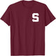 Michigan State Spartans Front/Back Icon Officially Licensed T-Shirt - T-Shirt | Maroon