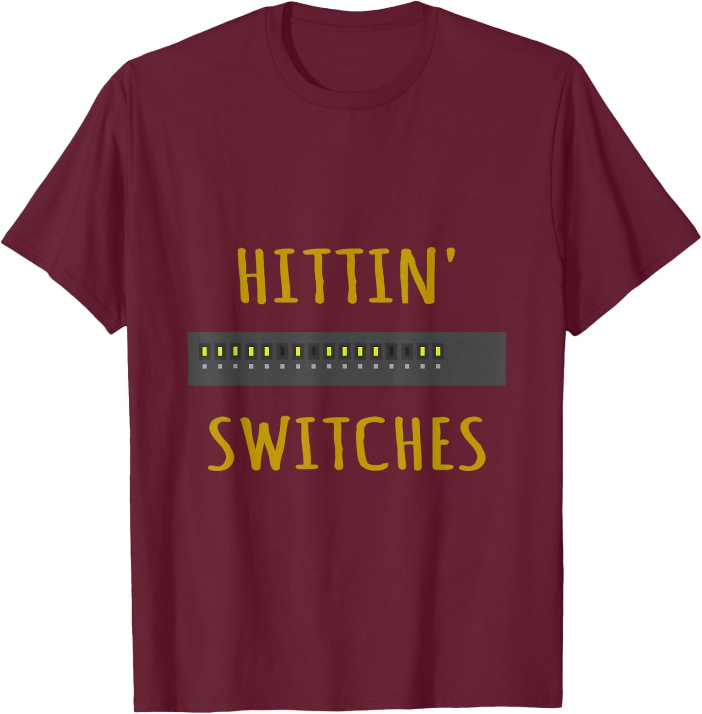 Network Engineer Shirt Funny Tech Support Technician T-Shirt - T-Shirt | Maroon