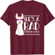 Alpaca Fan Design Funny She's A Bad Grandma Llama T-Shirt - T-Shirt | Maroon