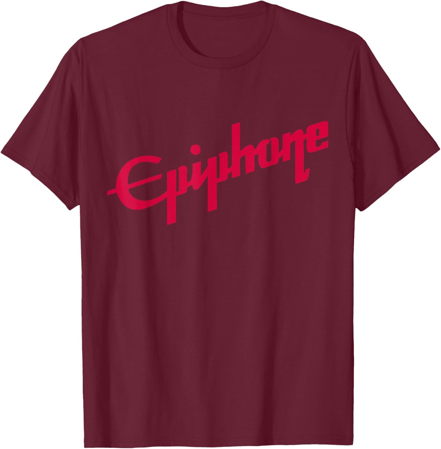Epiphone Red T-Shirt - T-Shirt | Maroon