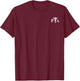 Medical Gear PA Physicians Assistant Caduceus Symbol - Men's Adults - Black - Small - Short Sleeve - Crew Collar - Classic Fit - Imported T-Shirt - T-Shirt | Maroon