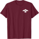 Anishinaabe Thunderbird Flag Symbol Anishinabe T-Shirt - T-Shirt | Maroon