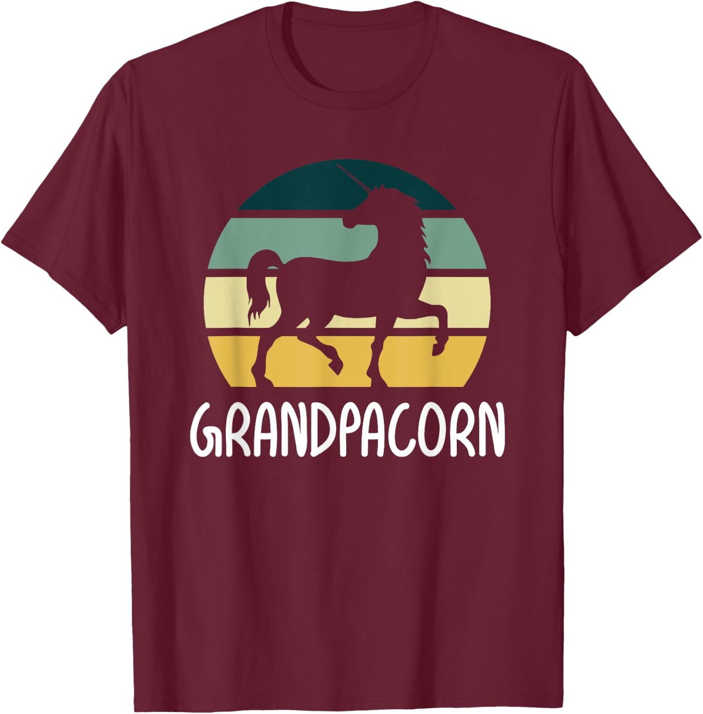 Grandpacorn Shirt T-Shirt - T-Shirt | Maroon