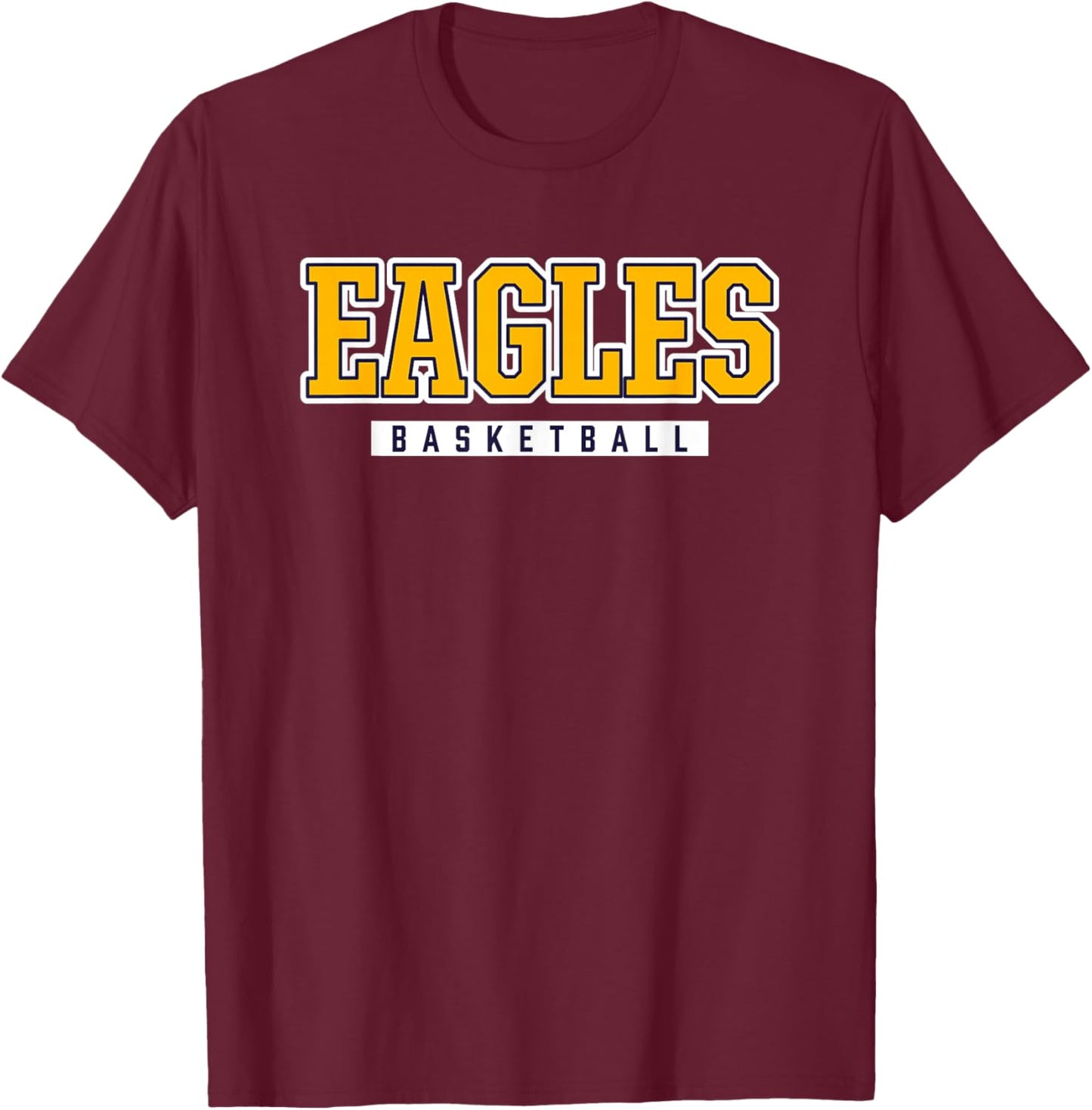 Eagles Basketball Northeast High School T-Shirt - T-Shirt | Maroon