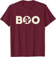 Disney Minnie Mouse Halloween Boo Witch on Broomstick Moon T-Shirt - T-Shirt | Maroon