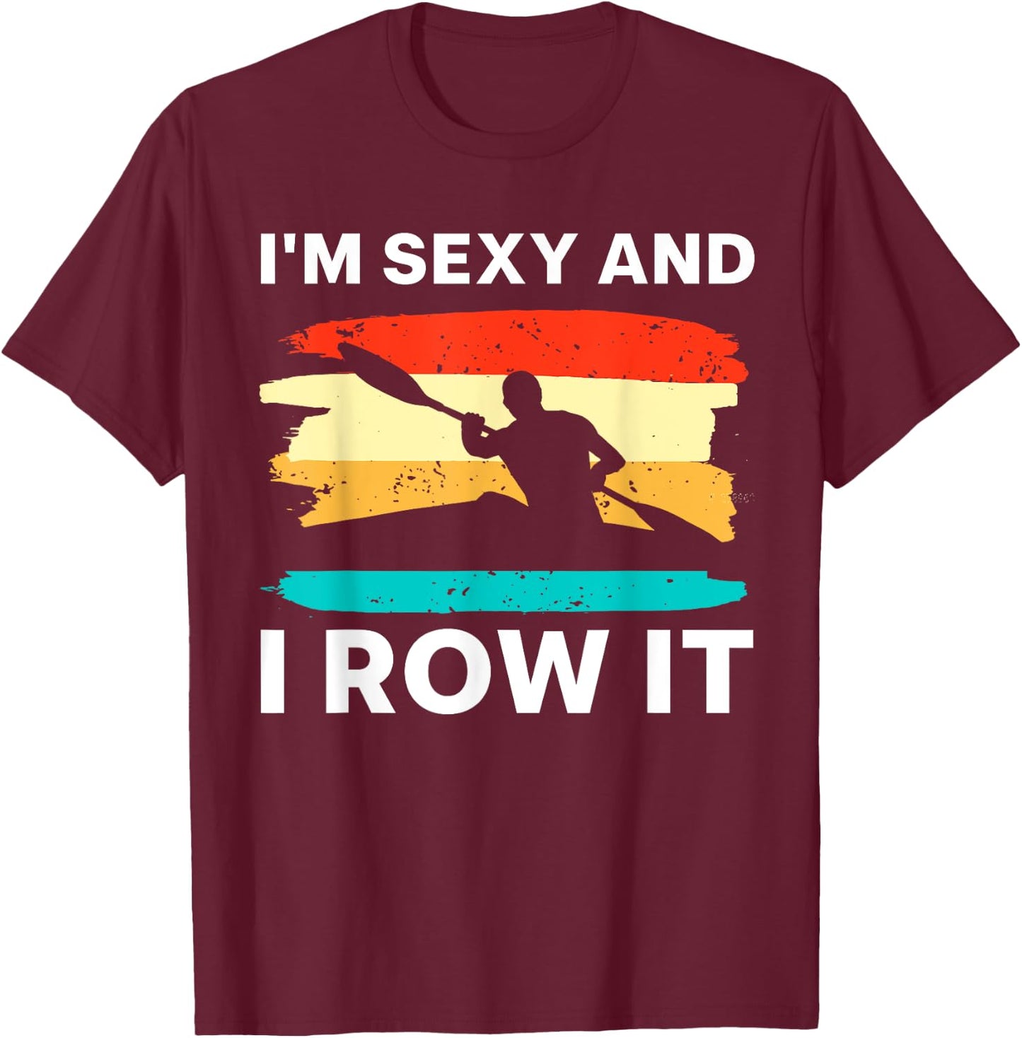 Funny Kayak Design Women Kayaker Boat Kayak Lover T-Shirt - T-Shirt | Maroon