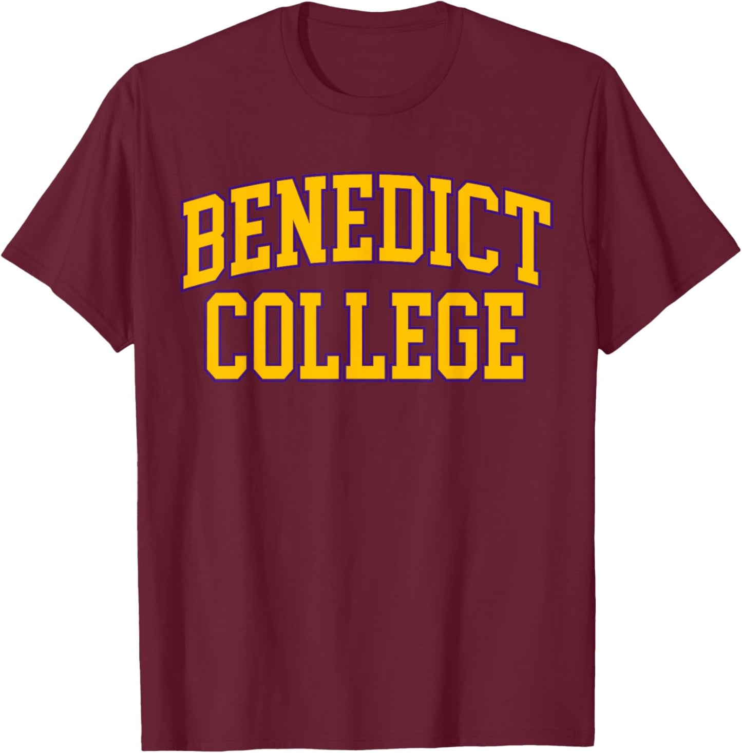 Benedict Vintage College Retro Men Women T-Shirt - T-Shirt | Maroon