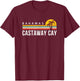 Castaway Cay Bahamas Souvenirs T-Shirt - T-Shirt | Maroon