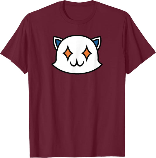 Fortnite Ghost Meowscles Cute Center Icon T-Shirt - T-Shirt | Maroon