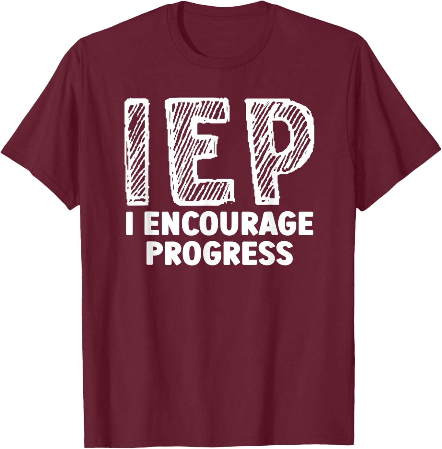 SPED Teacher Art Women IEP Special Education Teacher T-Shirt - T-Shirt | Maroon