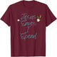 Jesus Saves I Spend Funny Christian Cross T-Shirt - T-Shirt | Maroon
