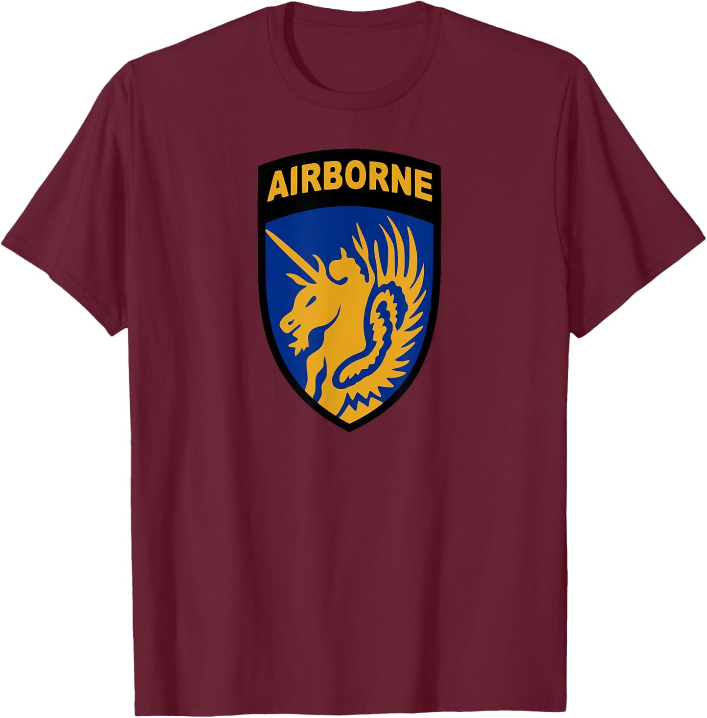 13th Airborne Division T-Shirt - T-Shirt | Maroon