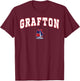Grafton High School Clippers T-Shirt - T-Shirt | Maroon