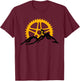 Mountain Bike - MTB Downhill Biking Shirt Gift T-Shirt - T-Shirt | Maroon