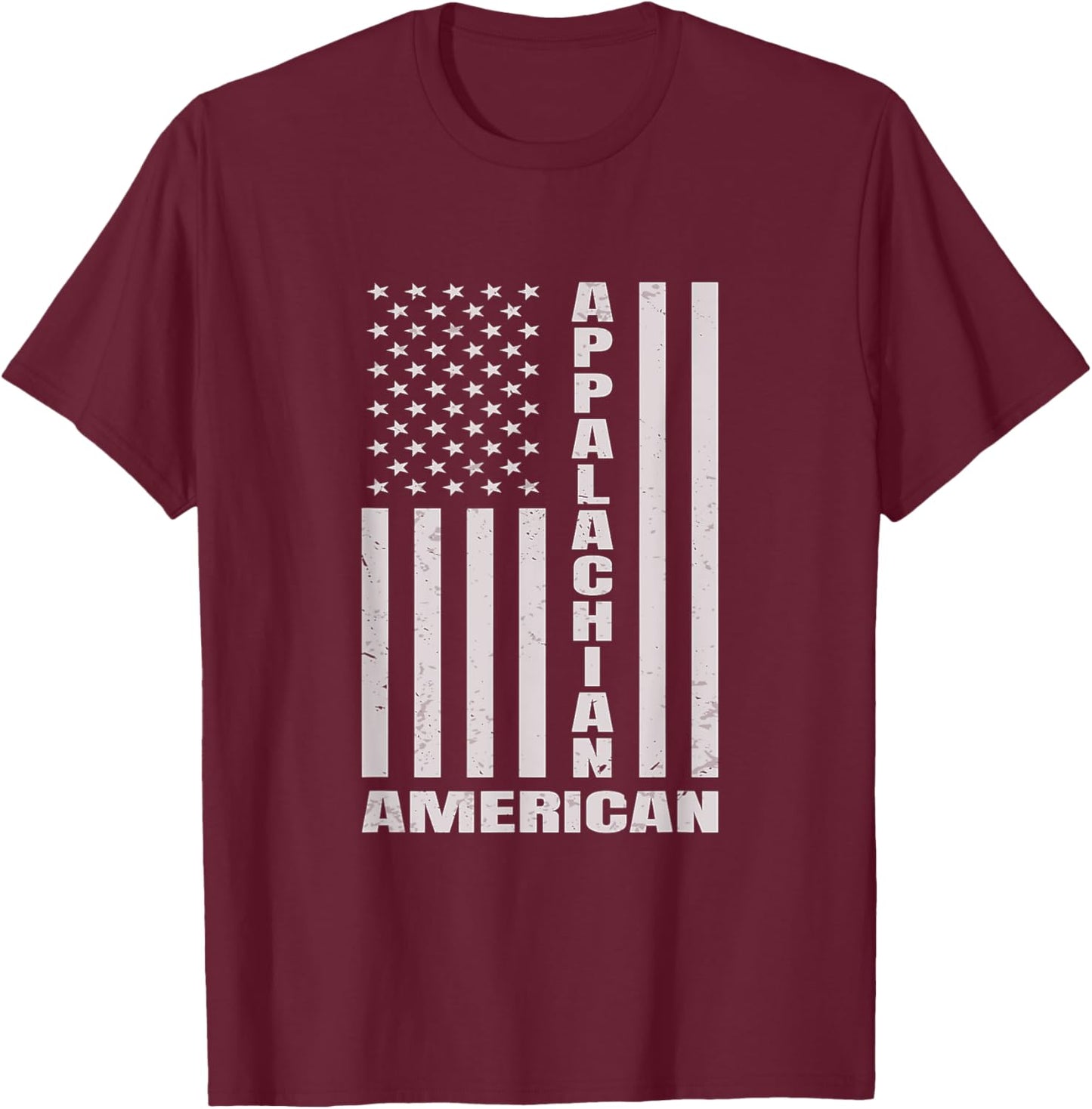 Appalachian American Appalachia T-Shirt - T-Shirt | Maroon