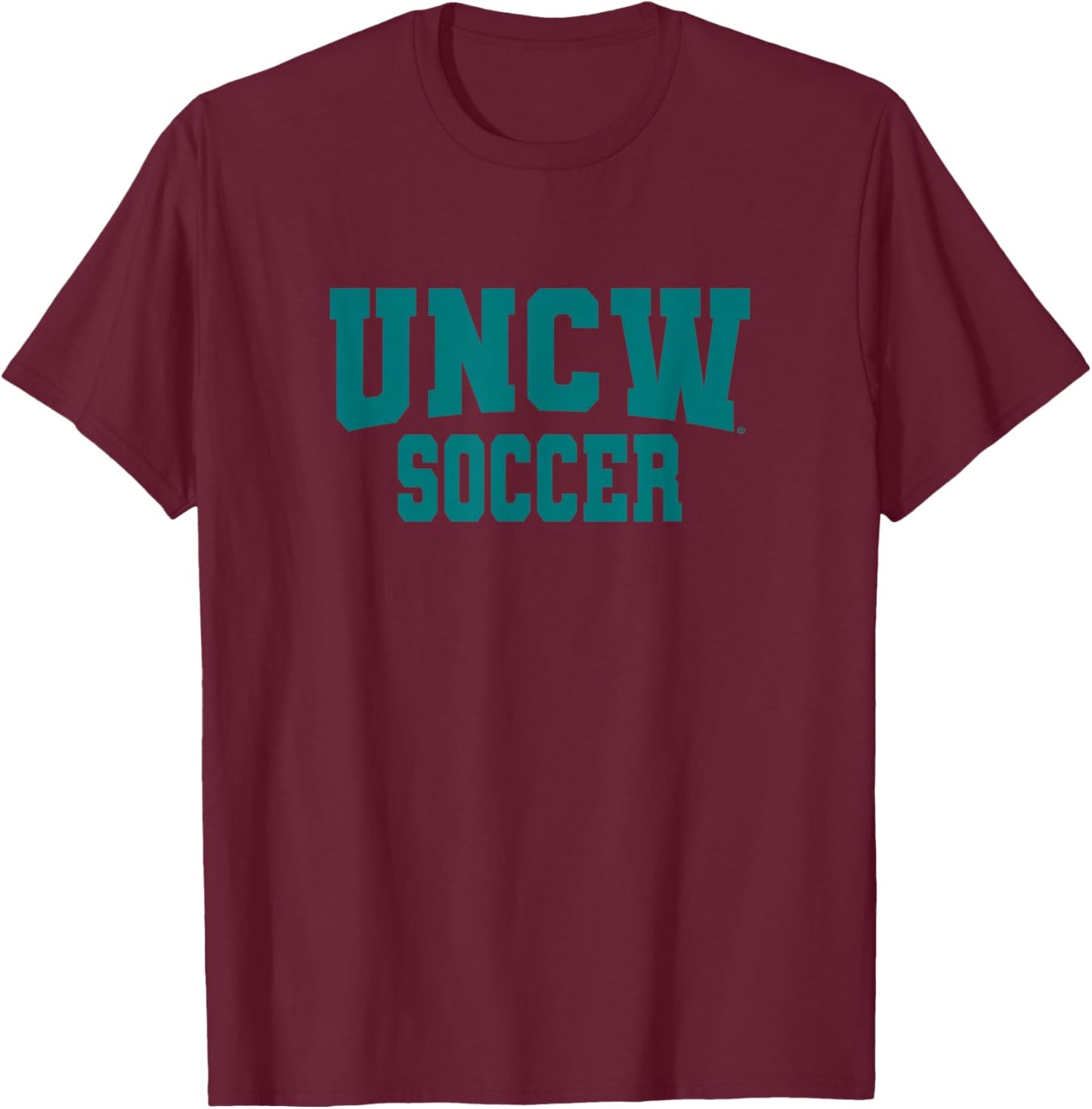 UNCW Seahawks Soccer Apparel Sports Fan T-Shirt - T-Shirt | Maroon