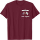 Never Forgotten Pow Mia T-Shirt - T-Shirt | Maroon