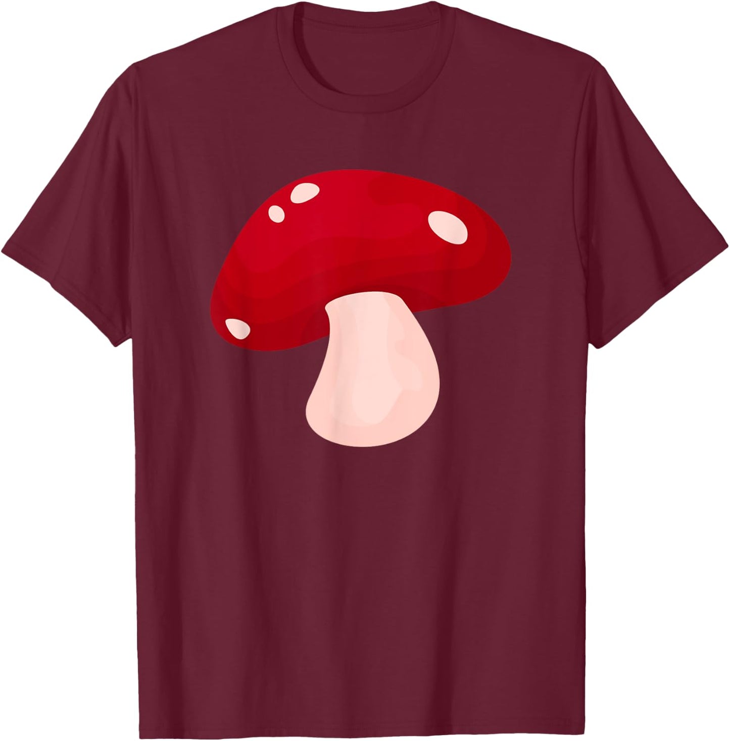 Mycology Fungi Foraging Mushroom Whisperer Red Shroom T-Shirt - T-Shirt | Maroon