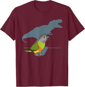 T-rex Senegal Parrot, Birb memes, Funny Dinosaur Parrot T-Shirt - T-Shirt | Maroon