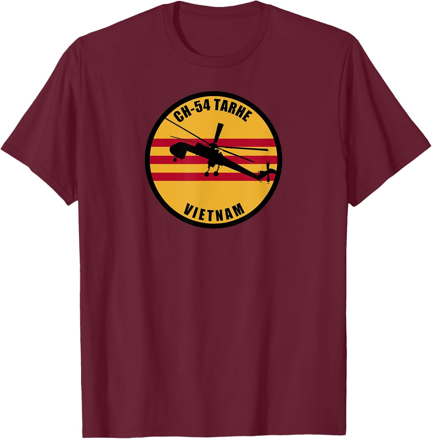 CH-54 Tarhe Vietnam T-Shirt - T-Shirt | Maroon