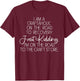 I Am Craftaholic On The Road TO Recovery Just Kidding T-Shirt - T-Shirt | Maroon