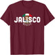 Jalisco Mexico T-Shirt - T-Shirt | Maroon