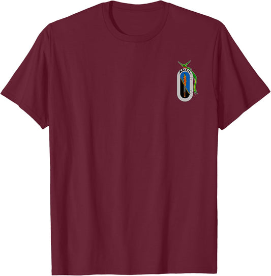Motto Guatemala Special Forces Kaibil Infierno T-Shirt - T-Shirt | Maroon