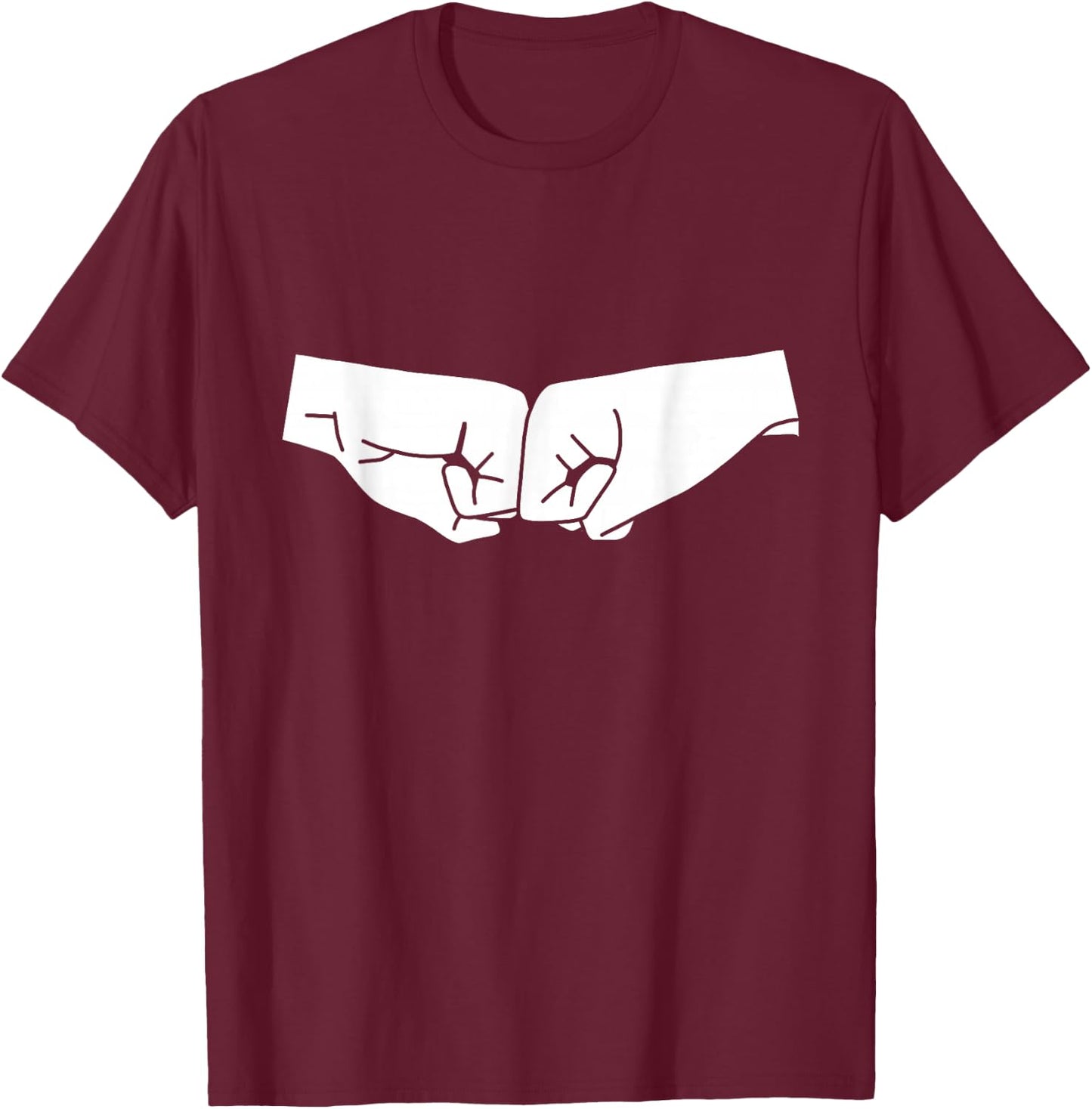 Fists T-Shirt - T-Shirt | Maroon