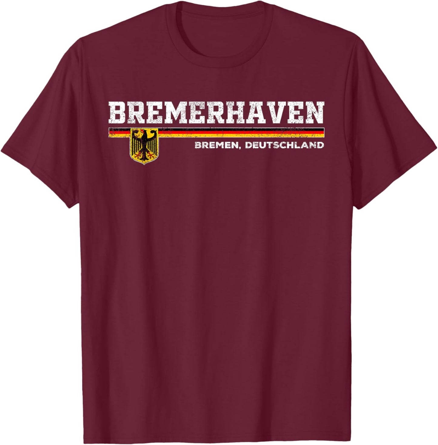 Bremerhaven Germany / Deutschland T-Shirt - T-Shirt | Maroon