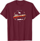 Atacama Desert Reminder - Chile Souvenir T-Shirt - T-Shirt | Maroon
