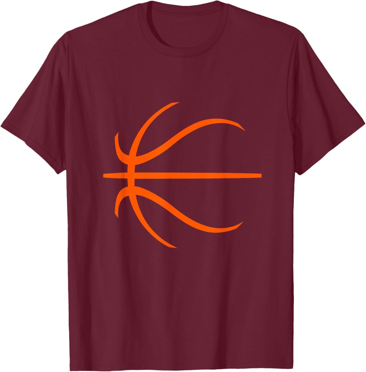Basketball T-Shirt - T-Shirt | Maroon
