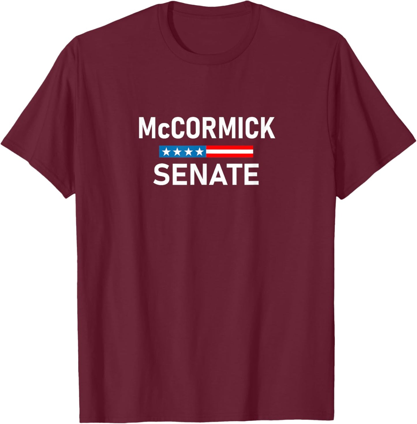 Vote Pennsylvania Senator David McCormick T-Shirt - T-Shirt | Maroon