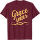 Grace Wins T-Shirt - T-Shirt | Maroon