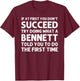 BENNETT Funny Surname Family Tree Birthday Reunion Idea T-Shirt - T-Shirt | Maroon