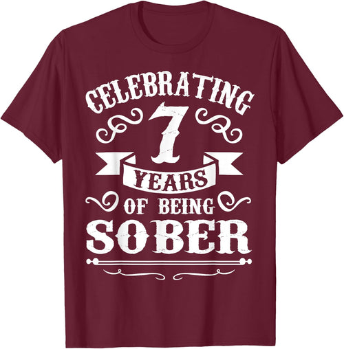 7Years Sober Sobriety Gift
