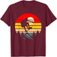 Skateboarder Retro Skateboard Vintage Skateboarding Skater T-Shirt - T-Shirt | Maroon