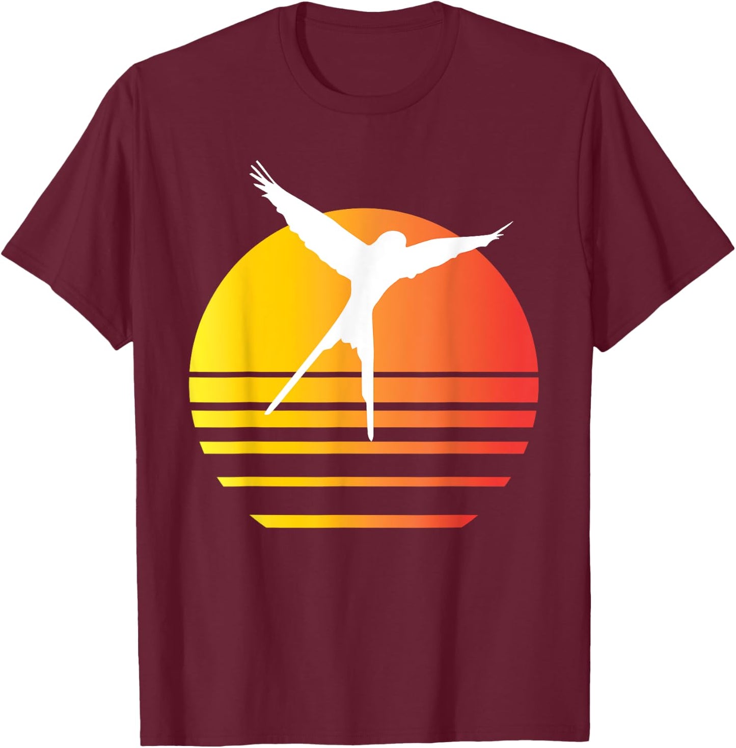 Bird Wingspan Shirt - Board Game - Tabletop Gaming T-Shirt - T-Shirt | Maroon
