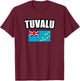 Tuvalu T-Shirt - T-Shirt | Maroon