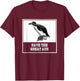 Save The-Great Auk Funny Extinct Animal Weird Bird T-Shirt - T-Shirt | Maroon